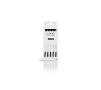 (TG. 5 unit (Confezione da 1)) Copic Multiliner, nero, confezione da 5, fine/me