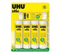 (TG. 5 x 40 gr) Uhu UHU stic 4 x 40 g, Colla, 5 x 40 gr, 1 - NUOVO