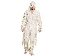(TG. 50-52) Boland 79112 Costume da Mummia per Adulti, Taglia 50/52, Bianco - NU