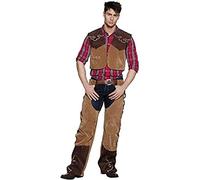 (TG. 50-52) Boland-83645 Costume Adulto Uomo, Marrone, 50-52, 83645 - NUOVO