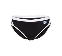 (TG. 50) Arena Icons Tinta Unita Slip da Bagno, Uomo, Nero (Black/White), 50 - N