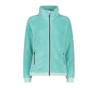 (TG. 50) CMP - Giacca da donna in pile Highloft, Acqua-Darker, 50 - NUOVO