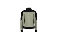 (TG. 50) CMP - Giacca da uomo con cappuccio fisso in softshell accoppiato, Sage,