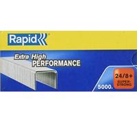 (TG. 50 fogli, 5000 pezzi) RAPID Punti metallici Super Strong 24/8+ - 24860100