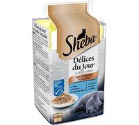(TG. 50 g (Confezione da 72)) Sheba Délices del Giorno - Cibo Umido per Gatti A