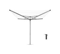 (TG. 50 metri) Brabantia Essential Stendibiancheria da Esterno, 4 Bracci, 50 m,