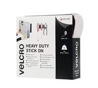 (TG. 50 mm x 5 m) VELCRO Brand Nastro riapribile adesivo 50mm x 5m Bianco - NUOV
