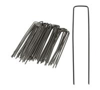 (TG. 50 pz.) Relaxdays Picchetti per Il Terreno, Set, estremit Smussate, Telo A