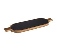 (TG. 50 x 15 cm) APS BOB 40681 - Cazzuola con manico in legno nero, 23,5 x 15,5