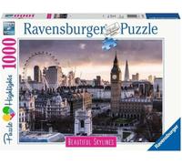 (TG. 50 x 70 cm) Ravensburger - Puzzle London, 1000 Pezzi, Puzzle Paesaggi per A
