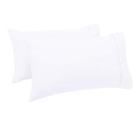 (TG. 50 x 80 cm) Amazon Basics Federa in rasatello di cotone, 400 fili, 50 x 80