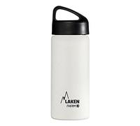 (TG. 500 ML) Botella Térmica de Acero inoxidable 18/8-0,5L - Blanco - NUOVO