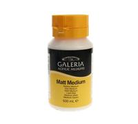 (TG. 500 ml) Winsor & Newton Galeria Medium Opaco 500 ml Vaso - NUOVO
