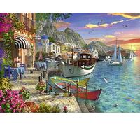 (TG. 500 pezzi) Ravensburger Puzzle 1000 Pezzi, Meravigliosa Grecia, Collezione