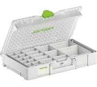 (TG. 508mm x 296mm x 89mm) Festool Systainer³ Organizer SYS3 ORG L 89 20xESB -