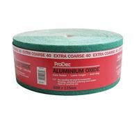 (TG. 50m) ProDec 50m Rotolo 40 Grana Extra Grossa Verde Ossido di Alluminio Cart