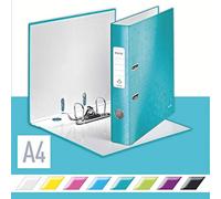 (TG. 50mm) Leitz WOW - Registratore con meccanismo a leva 180°, formato A4, 50m