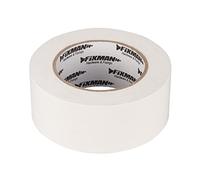 (TG. 50mm x 50m White) Fixman, Nastro adesivo in tessuto, alta resistenza, idror