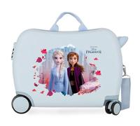 (TG. 50x39x20 cms) Disney Frozen In the Woods Valigia per bambini blu 50 x 39 x