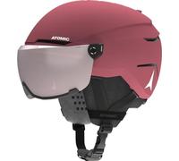(TG. 51-55) ATOMIC, SAVOR VISOR JR Gioventù unisex, Maroon, 51-55 - NUOVO