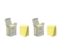 (TG. 51 mm x 38 mm (Confezione da 2)) Post-It Foglietti Notes In Carta Riciclata