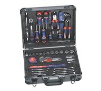 (TG. 51 Pezzi) KWB 370740 Valigetta Utensili in Alluminio, 51 Pezzi - NUOVO