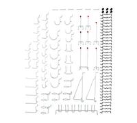 (TG. 51-piece kit) National Hardware S819-841 CD8377 - Kit di 51 ganci in zinco,