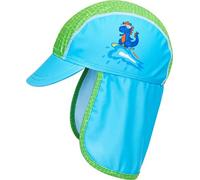 (TG. 51) Playshoes Cappello Di Protezione Uv Unisex - Bambini e ragazzi, Dinosau