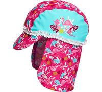 (TG. 51) Playshoes UV-Schutz Mütze Flamingo Cappellopello, Turchese (Türkis 15
