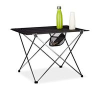 (TG. 51 x 73.5 x 54.5 cm) Relaxdays Tavolo da Campeggio Pieghevole, con Custodia