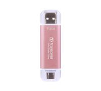 (TG. 512G) Transcend SSD Portatile ESD310P 512GB, 10 Gbit/s, Type-A/Type-C, comp