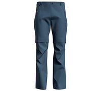 (TG. 52) Odlo Wedgemount Hose, Pantaloni da Uomo, Blu Porcellana, 52 - NUOVO
