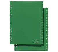 (TG. 52 Tasti) Durable 615705 - Divisorio con Tasti Prestampati 1-52, Formato A4