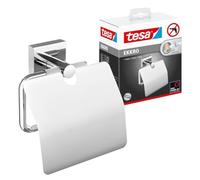 (TG. 53 mm x 140 mm x 128 mm) tesa EKKRO Portarotolo WC con Coperchio - Porta Ca