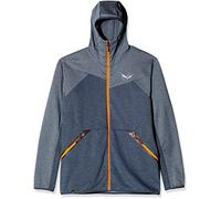 (TG. 54/2X) Salewa Puez Melange PL M FZ Felpa con Cappuccio, Uomo, Blu (Premium