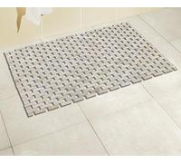 (TG. 54.5 x 12.0 x 7.0 cm) Wenko - Tappeto da bagno, in bambù, 54,5 x 12 x 7 cm