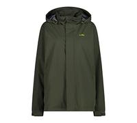 (TG. 54) CMP, Cappuccio con bottoni a pressione della giacca da uomo, Oil Green,