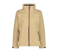 (TG. 54) CMP, Giacca Donna Zip Hood Staccabile Inn.Jacket, Sesamo, XXXL - NUOVO