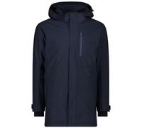 (TG. 54) CMP - Man Parka Snaps Hood, Black Blue, 54 - NUOVO