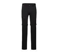 (TG. 54 Corto) Mammut Pantaloni Runbold Zip off da Uomo, Neri, 54 Corti - NUOVO