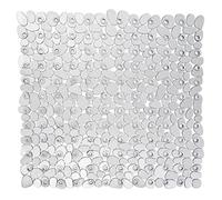 (TG. 54 x 54 cm (Quadrato)) Wenko Tappeto doccia Paradise trasparente - antisciv