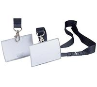 (TG. 54 x 90 mm) Durable 821719 - Portanome con Cinghia Tessile, Convesso, Apert