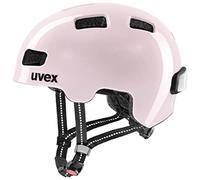 (TG. 55-58 cm) uvex hlmt 4 reflexx, Casco da Bicicletta per Bambini Unisex-Youth