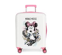(TG. 55 centimeters) Trolley rigido cabina Minnie Style flores - NUOVO