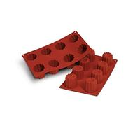 (TG. 55 millimetri) silikomart SF050 CANNELÉ Stampo in Silicone Ø55 h 50 mm, R