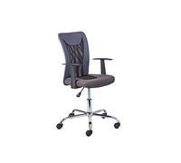 (TG. 55 x 54,5 x 85 -95 cm) Inter Link Game H01 Sedia Girevole, Poliuretano, Met