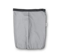 (TG. 55L) Brabantia Laundry Bin Borsa Cesto Portabiancheria, Tessuto, Grigio, 55