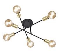 (TG. 56.6 x 56.6 x 19.100000000000001 cm) Trio Leuchten Lampada da soffitto E27,