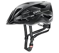 (TG. 56-60 cm) Uvex City Active Casco da bicicletta, Unisex, city active, Nero -