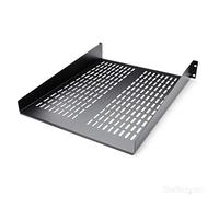 (TG. 56 cm) STARTECH.COM Ripiano per Montaggio a Rack con Fessure 22" 2U, Ripian